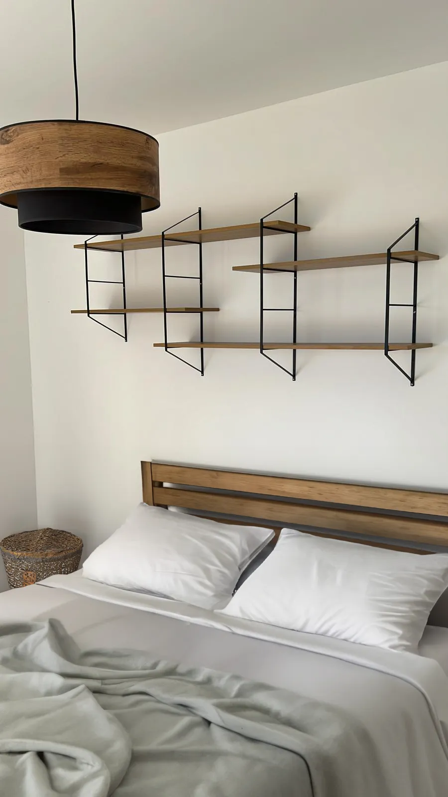 Dressing installé dans la chambre