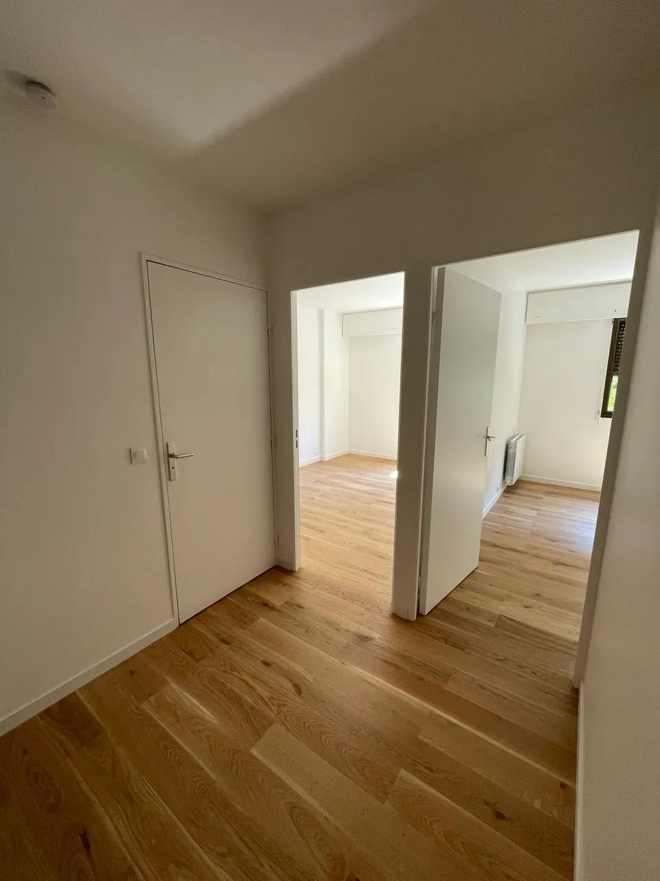 Après travaux : parquet posé