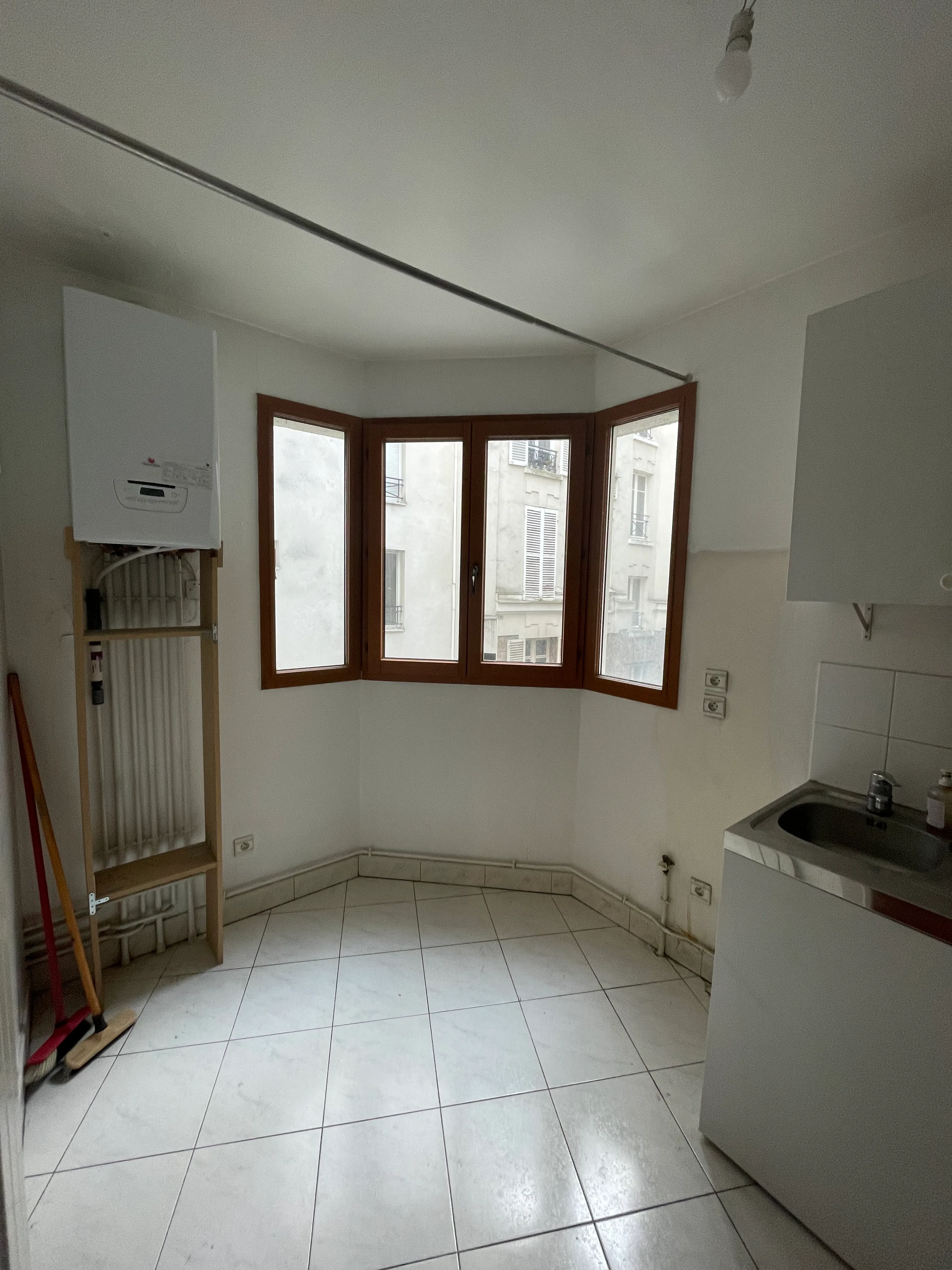 La salle de bain rénovée