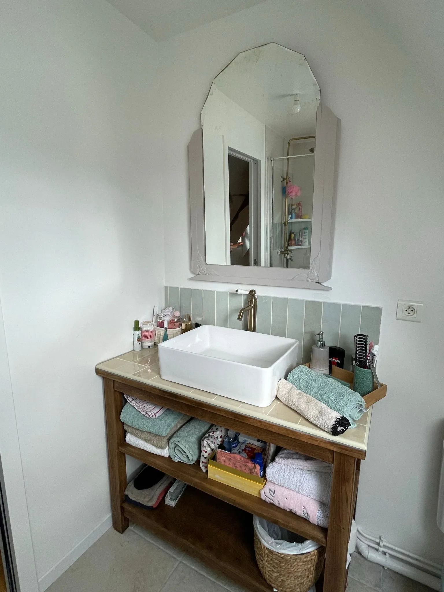 Salle de bain naturelle — Normandie